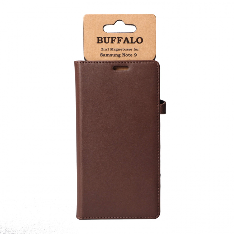 Buffalo Lommebokveske Samsung Note 9 Brun Buffalo Lommebokveske Samsung Note 9 Brun