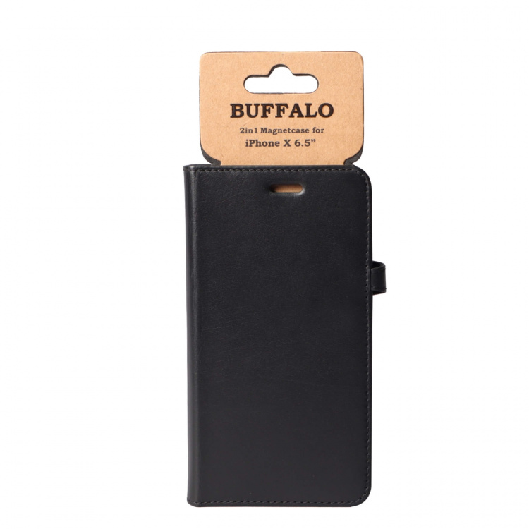 Buffalo Lommebokveske iPhone XS Max Svart Buffalo Lommebokveske iPhone XS Max Svart