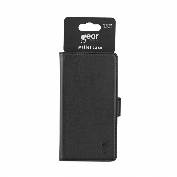 Gear Lommebokveske OnePlus 6 Svart