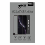 Gear Skjermbeskyttelse 3D Platinum Buet Glass Svart Ramme - iPhone XR / 11 Gear Skjermbeskyttelse 3D Platinum Buet Glass Svart Ramme - iPhone XR / 11