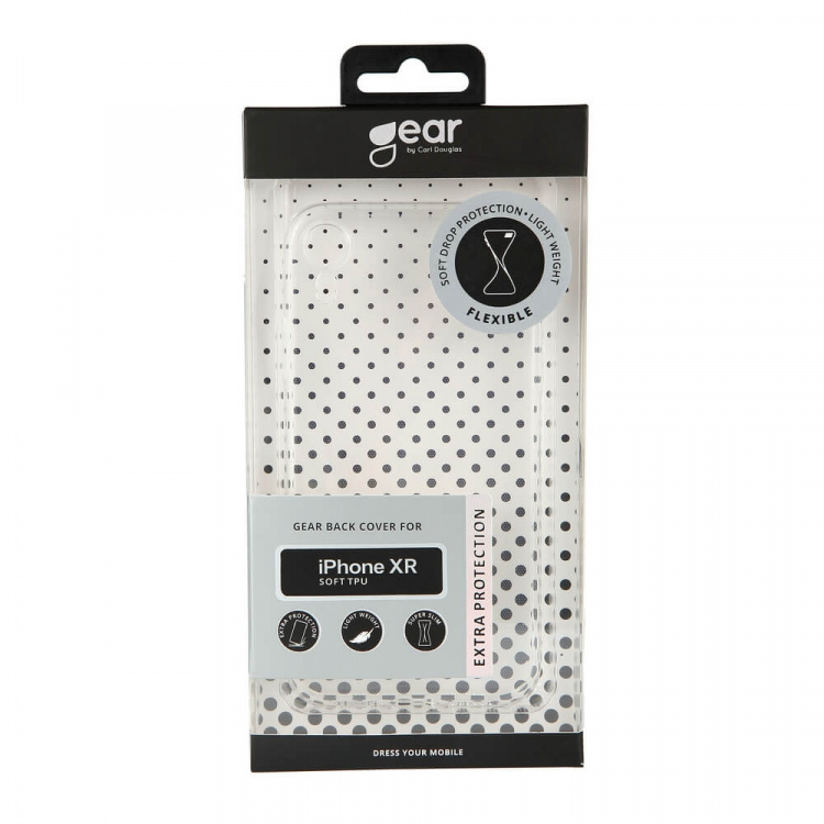 Gear Mobildeksel TPU Transparent - iPhone XR Gear Mobildeksel TPU Transparent - iPhone XR