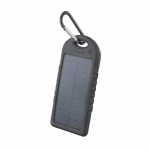 Setty solcellebatteri, 5000 mAh, svart