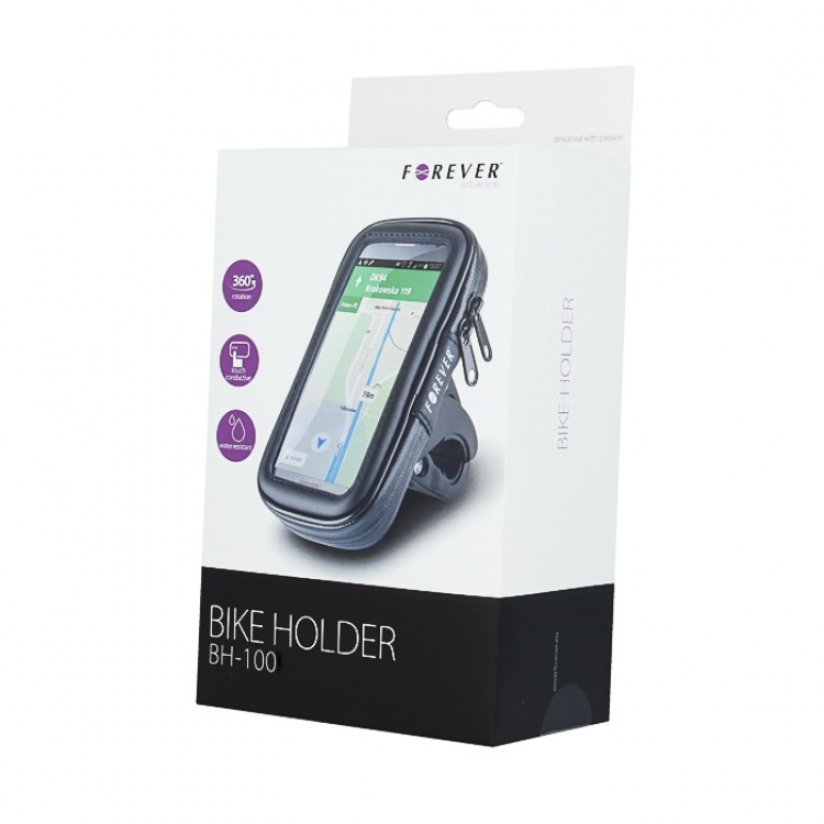 Forever BH-100XL, sykkelholder for mobiltelefon og GPS (5,7 Forever BH-100XL, sykkelholder for mobiltelefon og GPS (5,7