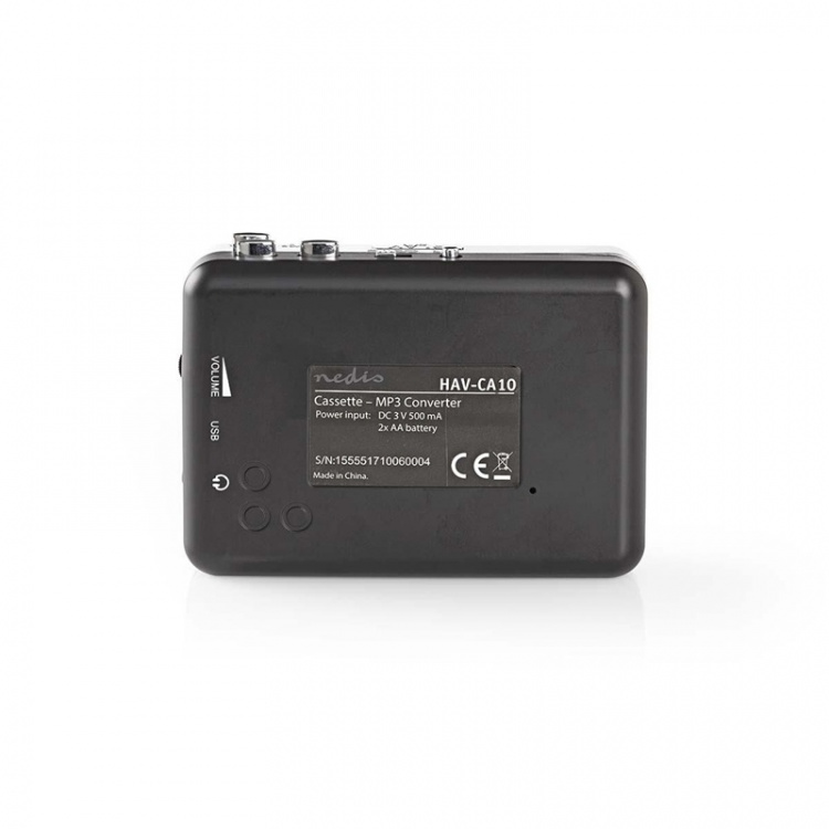 Nedis kassett Converter | Portable | Tilbehør: USB-Cable | Batteri drevet / USB-Strøm Nedis kassett Converter | Portable | Tilbehør: USB-Cable | Batteri drevet / USB-Strøm