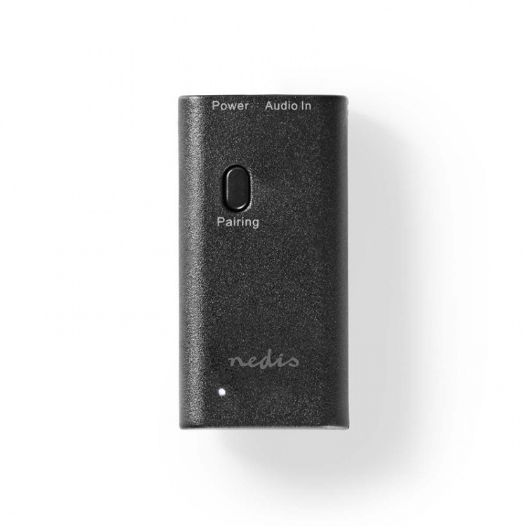 Nedis Bluetooth®-sender | Koblingsinngang: 1x 3.5 mm | AptX ™ Low latency / AptX™ / SBC | Opp til 2 enheter | Sort