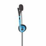 Nedis PC-hodesett | On-Ear | Stereo | 2x 3.5 mm | Fold-Away Mikrofon | Blå Nedis PC-hodesett | On-Ear | Stereo | 2x 3.5 mm | Fold-Away Mikrofon | Blå
