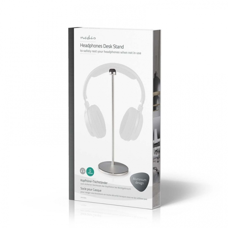Nedis Hodetelefoner Stand | Aluminium | Aluminium