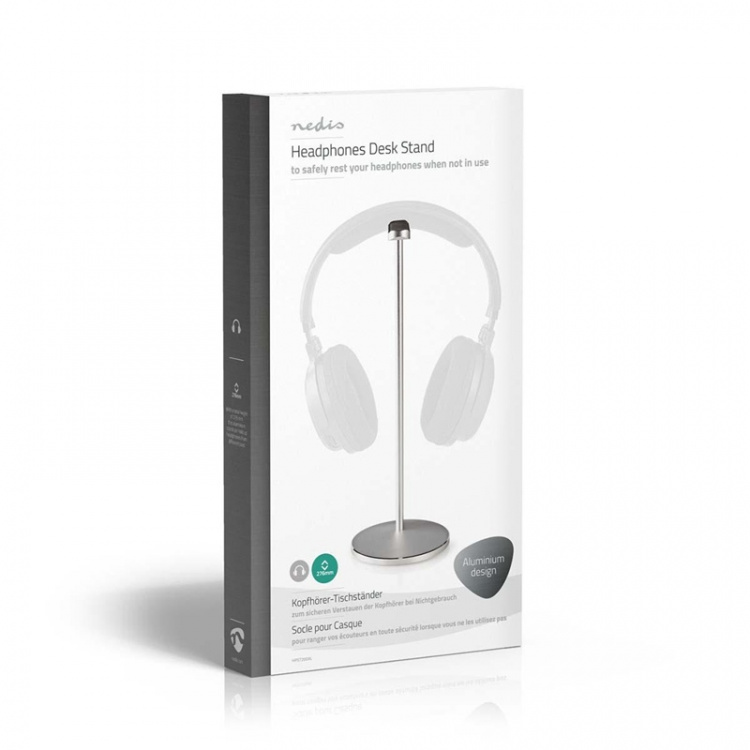 Nedis Hodetelefoner Stand | Aluminium | Aluminium