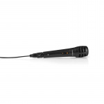Nedis Wired mikrofon | Kardioid | Avtakbar kabel | 5.00 m | 80 Hz - 12 kHz | 600 Ohm | -75 dB | Av/på-bryter | Reiseveske inkludert | ABS / Aluminium | Sort Nedis Wired mikrofon | Kardioid | Avtakbar kabel | 5.00 m | 80 Hz - 12 kHz | 600 Ohm | -75 dB | Av/på-bryter | Reiseveske inkludert | ABS / Aluminium | Sort