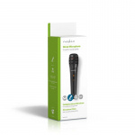 Nedis Wired mikrofon | Kardioid | Avtakbar kabel | 5.00 m | 80 Hz - 12 kHz | 600 Ohm | -75 dB | Av/på-bryter | Reiseveske inkludert | ABS / Aluminium | Sort Nedis Wired mikrofon | Kardioid | Avtakbar kabel | 5.00 m | 80 Hz - 12 kHz | 600 Ohm | -75 dB | Av/på-bryter | Reiseveske inkludert | ABS / Aluminium | Sort