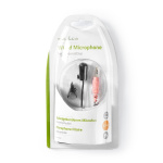Nedis Mikrofon | Brukes til: Notisbok / Smarttelefon / Tablett | Wired | 1x 3.5 mm Nedis Mikrofon | Brukes til: Notisbok / Smarttelefon / Tablett | Wired | 1x 3.5 mm