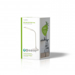 Nedis LED bordlampe | Dimbar | 280 lm | Oppladningsbar | Touch Function | Hvit Nedis LED bordlampe | Dimbar | 280 lm | Oppladningsbar | Touch Function | Hvit
