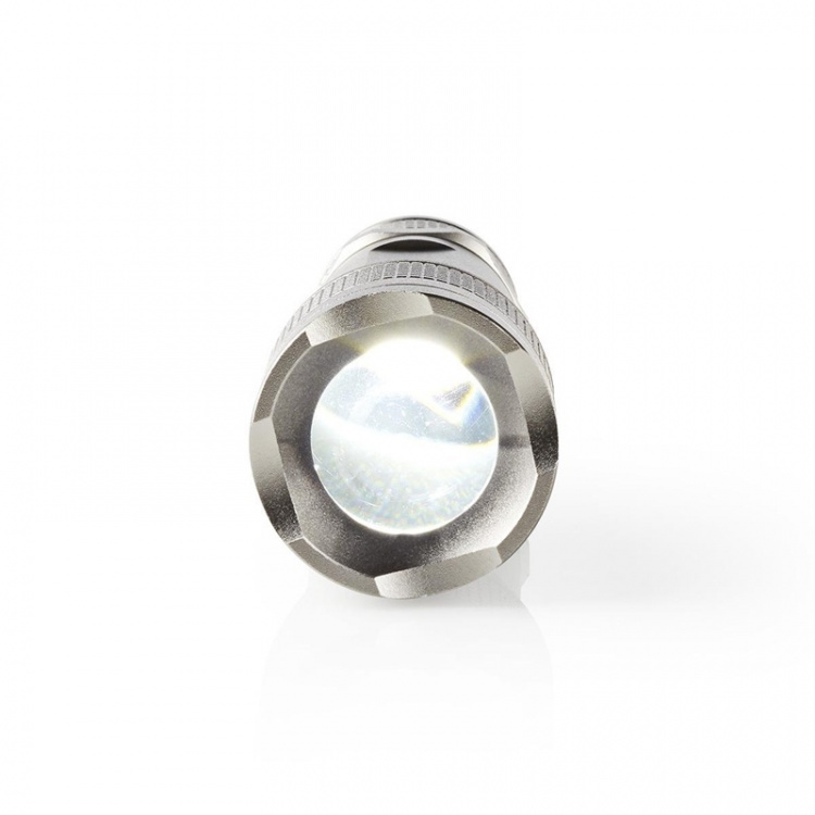Nedis LED lommelykt | Batteri drevet | 4.5 V DC | 5 W | 3x AAA/LR03 | Nominell lysfluks: 330 lm | Lysrekkevidde: 200 m | Strålevinkel: 48 °