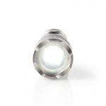 Nedis LED lommelykt | Batteri drevet | 4.5 V DC | 5 W | 3x AAA/LR03 | Nominell lysfluks: 330 lm | Lysrekkevidde: 200 m | Strålevinkel: 48 °