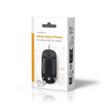 Nedis Mus | Wired | 1000 dpi | Antall knapper: 3 | Both Handed Nedis Mus | Wired | 1000 dpi | Antall knapper: 3 | Both Handed