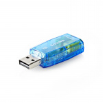 Nedis Lydkort | 5.1 | USB 2.0 | Mikrofontilkobling: 1x 3.5 mm | Headsett tilkobling: 3.5 mm Male