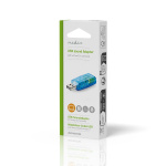 Nedis Lydkort | 5.1 | USB 2.0 | Mikrofontilkobling: 1x 3.5 mm | Headsett tilkobling: 3.5 mm Male