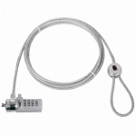 Nedis Notebook Lock | Lås type: Digit | 1.80 m | Sink Legering