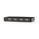 Nedis USB-hub | USB-A Male | USB-A Female | 7 port(s) | USB 2.0 | Nettstrøm drevet / USB-Strøm | 7x USB Nedis USB-hub | USB-A Male | USB-A Female | 7 port(s) | USB 2.0 | Nettstrøm drevet / USB-Strøm | 7x USB