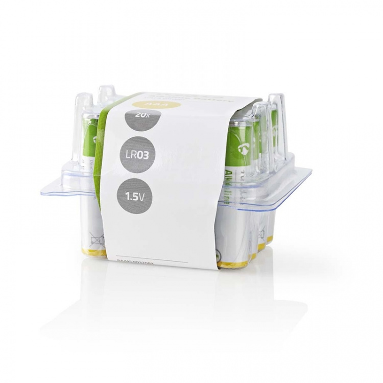 Nedis Alkaline Battery AAA | 1.5 V DC | 20-Pakke