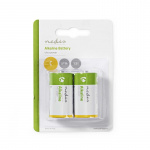 Nedis Alkalisk batteri C | 1.5 V DC | 2-Pakke