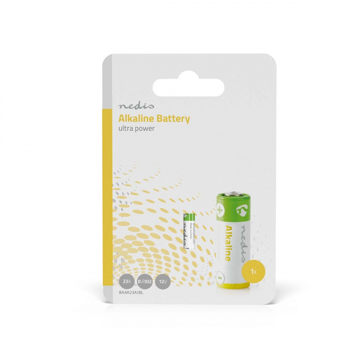 Nedis Alkalisk batteri 23A | 12 V DC | 8LR932 | 1-Pakke Nedis Alkalisk batteri 23A | 12 V DC | 8LR932 | 1-Pakke