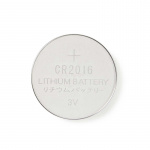 Nedis Lithium knappecellebatteri CR2016 | 3 V DC | 5-Pakke