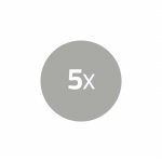 Nedis Lithium knappecellebatteri CR2450 | 3 V DC | 5-Pakke | Sølv Nedis Lithium knappecellebatteri CR2450 | 3 V DC | 5-Pakke | Sølv