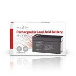 Nedis Oppladbart blybatteri | Lead-Acid | Oppladningsbar | 12 V | 1300 mAh Nedis Oppladbart blybatteri | Lead-Acid | Oppladningsbar | 12 V | 1300 mAh