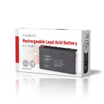 Nedis Oppladbart blybatteri | Lead-Acid | Oppladningsbar | 6 V | 1200 mAh Nedis Oppladbart blybatteri | Lead-Acid | Oppladningsbar | 6 V | 1200 mAh