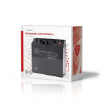 Nedis Oppladbart blybatteri | Lead-Acid | Oppladningsbar | 12 V | 17000 mAh Nedis Oppladbart blybatteri | Lead-Acid | Oppladningsbar | 12 V | 17000 mAh