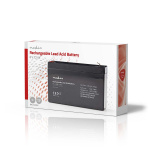 Nedis Oppladbart blybatteri | Lead-Acid | Oppladningsbar | 6 V | 7200 mAh