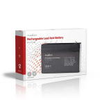 Nedis Oppladbart blybatteri | Lead-Acid | Oppladningsbar | 6 V | 7200 mAh