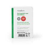 Nedis Oppladbart blybatteri | Lead-Acid | Oppladningsbar | 6 V | 4500 mAh Nedis Oppladbart blybatteri | Lead-Acid | Oppladningsbar | 6 V | 4500 mAh