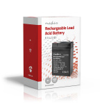 Nedis Oppladbart blybatteri | Lead-Acid | Oppladningsbar | 6 V | 4500 mAh Nedis Oppladbart blybatteri | Lead-Acid | Oppladningsbar | 6 V | 4500 mAh