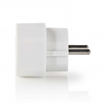Nedis Strøm Socket Splitter | Type F (CEE 7/7) | 250 V AC 50 Hz | Fransk / Type C (CEE 7/16) | 250 V AC 50/60 Hz | 2.5 A | 1100 W | Hvit