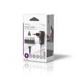 Nedis Universal AC strømadapter | 7.20 W | 3 - 12 V DC | 1.80 m | 1.0 A A | 6 plug(s) | Sort Nedis Universal AC strømadapter | 7.20 W | 3 - 12 V DC | 1.80 m | 1.0 A A | 6 plug(s) | Sort