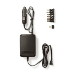 Nedis Universal DC Power Adapter | Biladapter | 24 W | Inngangsspenning: 12 V DC / 24 V DC | 1.5 / 3 / 4.5 / 6 / 7.5 / 9 / 12 V DC | Maksimal utgangsstrøm per port: 2.0 A | Sort Nedis Universal DC Power Adapter | Biladapter | 24 W | Inngangsspenning: 12 V DC / 24 V DC | 1.5 / 3 / 4.5 / 6 / 7.5 / 9 / 12 V DC | Maksimal utgangsstrøm per port: 2.0 A | Sort
