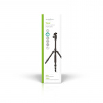 Nedis Stativ | Maksimal lastekapasitet: 3.0 kg | Minimum arbeidshøyde: 17.5 cm | Maksimal arbeidshøyde: 145.0 cm | 3 Segmenter | Kulehode | Reiseveske inkludert | Vendbar midtkolonne | ABS / Aluminium | Sort Nedis Stativ | Maksimal lastekapasitet: 3.0 kg | Minimum arbeidshøyde: 17.5 cm | Maksimal arbeidshøyde: 145.0 cm | 3 Segmenter | Kulehode | Reiseveske inkludert | Vendbar midtkolonne | ABS / Aluminium | Sort