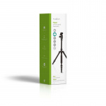 Nedis Stativ | Maksimal lastekapasitet: 3.0 kg | Minimum arbeidshøyde: 17.5 cm | Maksimal arbeidshøyde: 145.0 cm | 3 Segmenter | Kulehode | Reiseveske inkludert | Vendbar midtkolonne | ABS / Aluminium | Sort Nedis Stativ | Maksimal lastekapasitet: 3.0 kg | Minimum arbeidshøyde: 17.5 cm | Maksimal arbeidshøyde: 145.0 cm | 3 Segmenter | Kulehode | Reiseveske inkludert | Vendbar midtkolonne | ABS / Aluminium | Sort