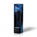 Nedis Gaming musematte | Gummi / Mikrofiber | Sort
