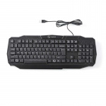 Nedis Wired Gaming Keyboard | USB 2.0 | Membrantaster | LED | US International | USA Layout | USB-Strøm | Strømkabel lengde: 1.50 m | Gaming Nedis Wired Gaming Keyboard | USB 2.0 | Membrantaster | LED | US International | USA Layout | USB-Strøm | Strømkabel lengde: 1.50 m | Gaming
