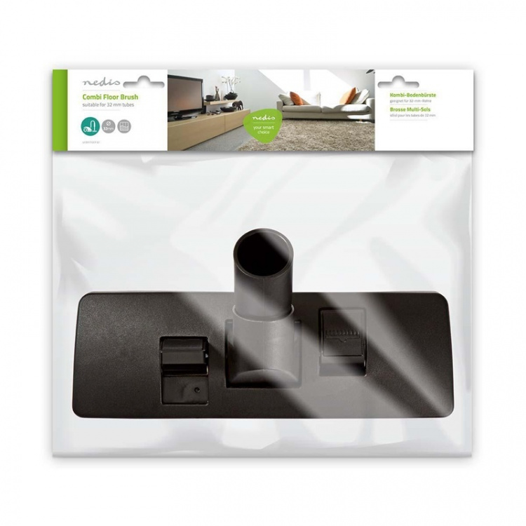 Nedis Combi Floor Brush | Plast | Universelt anvendelig | 32 mm Nedis Combi Floor Brush | Plast | Universelt anvendelig | 32 mm
