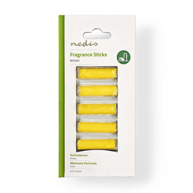 Nedis Støvsuger Dufter | Sitron | 5 Påfyll | Gul Nedis Støvsuger Dufter | Sitron | 5 Påfyll | Gul
