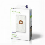 Nedis Støvsugepose- | 4 stk. | Syntetisk | Mest solgt for: Puzer Eeva/Easy | Hvit