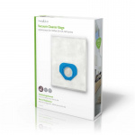 Nedis Støvsugepose- | 4 stk. | Syntetisk | Mest solgt for: Nilfisk | Hvit