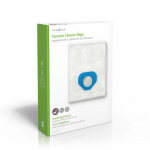 Nedis Støvsugepose- | 4 stk. | Syntetisk | Mest solgt for: Nilfisk | Hvit