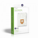 Nedis Støvsugepose- | 4 stk. | Syntetisk | Mest solgt for: Panasonic C - 2E | Hvit
