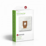 Nedis Støvsugepose- | 4 stk. | Syntetisk | Mest solgt for: Philips | Hvit