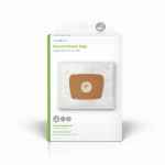 Nedis Støvsugepose- | 4 stk. | Syntetisk | Mest solgt for: Lux 180 | Hvit